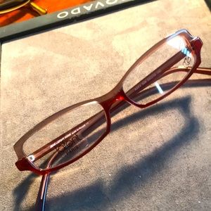 Lafont Katy 504 Rare tri color zyl rose peach blue 50/13/140. Never owned